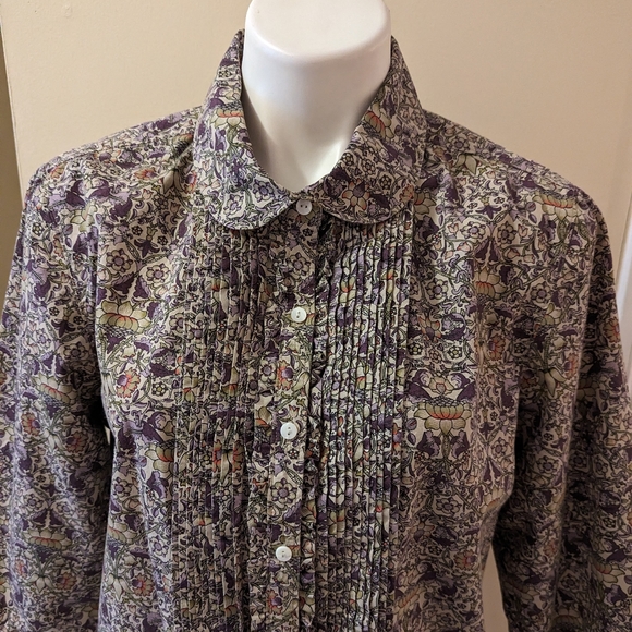 Preswick & Moore Sport multi color glor print button down size L - Picture 4 of 9